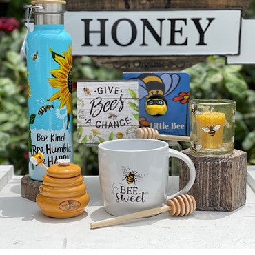 Bee Kind Mug and Honey Gift Box